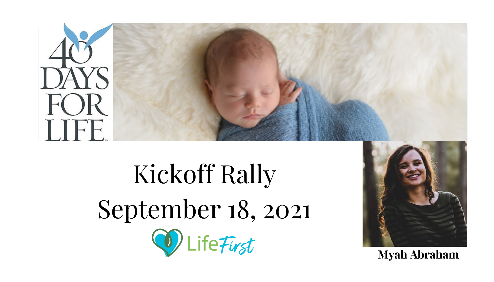 40 Days for Life Fall Kickoff Rally