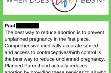 Comprehensive Sex Ed/<br>Access to Contraception<br>is the Solution